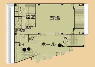 セレモニ―会館3F　平面図