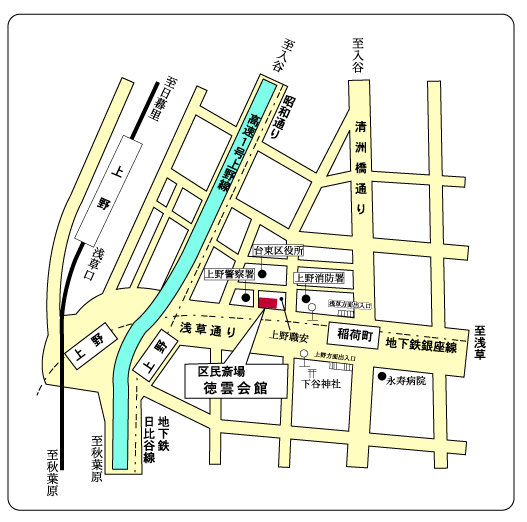 徳雲会館地図